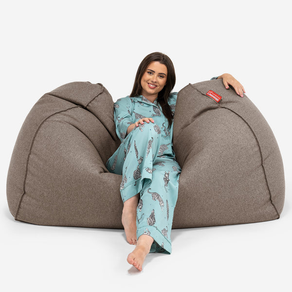 Stor Sækkestol Sofa - Interalli-uld Kiks 02