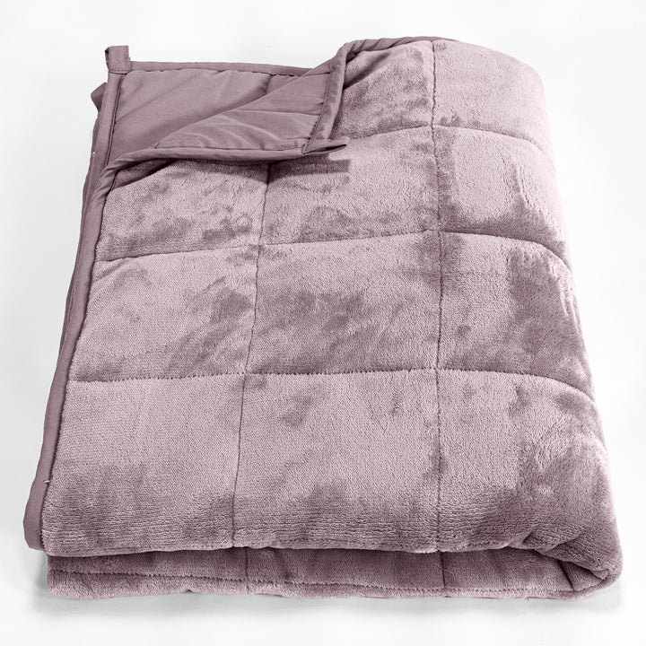 Vægtet Tæppe til Børn - Flannel fleece Bleg Lyserød 01