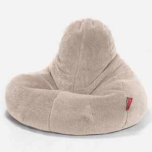 Ultra Lux-gaming-sækkestol - Korthåret Imiteret Pels Mink