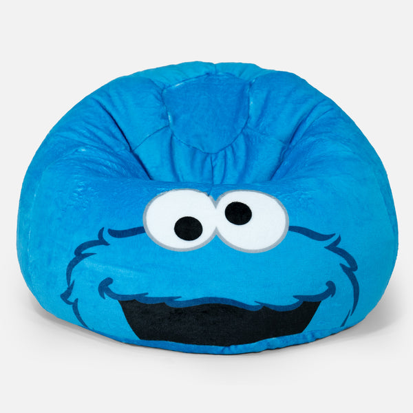 Klassisk Sækkestol til Børn 1-5 år - Cookie Monster 01